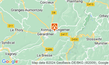 Mapa Grardmer Chalet 35155