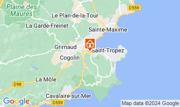 Mapa Saint Tropez Casa 68746