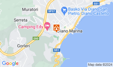 Mapa Diano Marina Estudio 70975