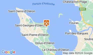 Mapa Saint Georges d'Olron Villa 6929