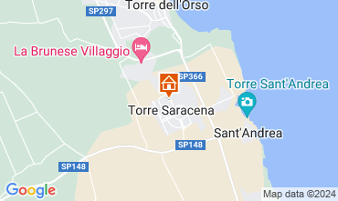 Mapa Torre dell'Orso Villa 109276