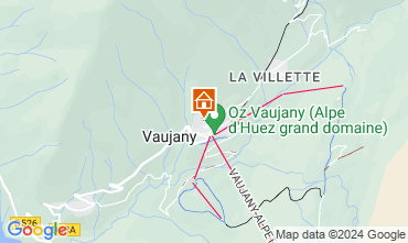 Mapa Vaujany Apartamento 72684