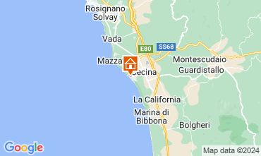 Mapa Cecina Apartamento 90567