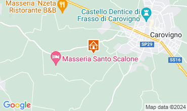 Mapa Carovigno Casa troglodita 126713