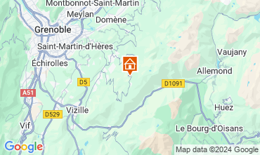 Mapa Chamrousse Apartamento 129160