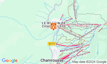 Mapa Chamrousse Apartamento 129160