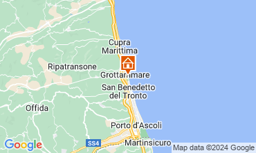 Mapa Grottammare Apartamento 125888