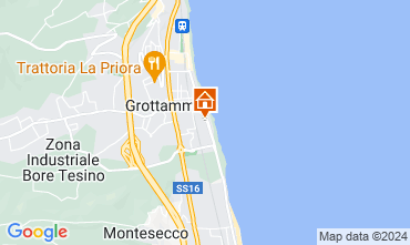 Mapa Grottammare Apartamento 125888