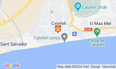Mapa Calafell Apartamento 51755