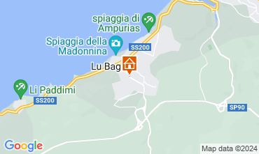 Mapa Castelsardo Apartamento 128563