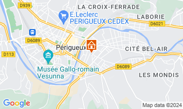 Mapa Prigueux Apartamento 126250