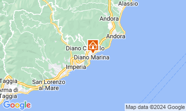 Mapa Diano Marina Apartamento 103029