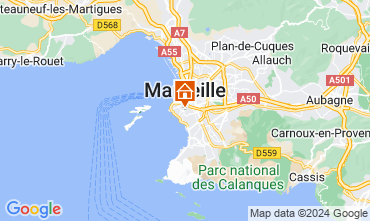 Mapa Marsella Apartamento 128911