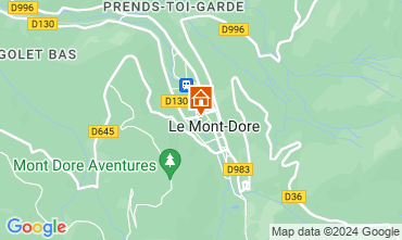 Mapa Le Mont Dore Apartamento 3906