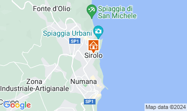 Mapa Sirolo Casa 117119