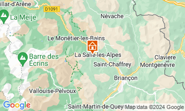 Mapa Serre Chevalier Apartamento 117908