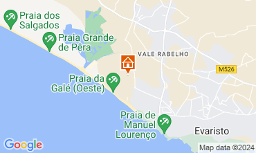 Mapa Albufeira Apartamento 128308