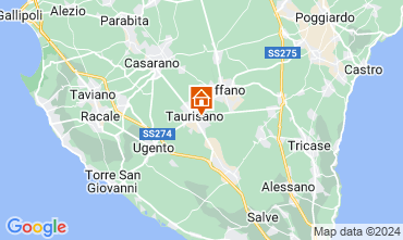 Mapa Ugento - Torre San Giovanni Apartamento 111373