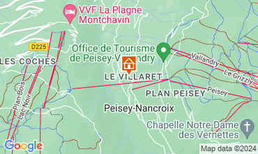 Mapa Peisey-Vallandry Chalet 101663