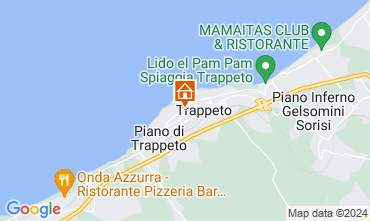 Mapa Trappeto Apartamento 82748