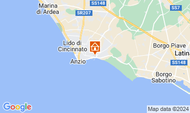 Mapa Anzio Apartamento 100892