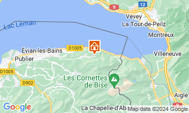 Mapa Thollon Les Mmises Casa 124403