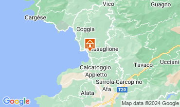 Mapa Ajaccio Villa 122902