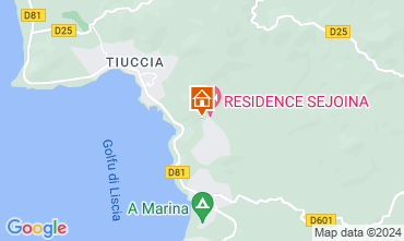 Mapa Ajaccio Villa 122902