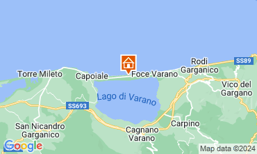 Mapa Gargano Apartamento 96259