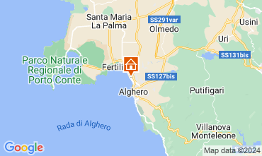 Mapa Alghero Apartamento 114223