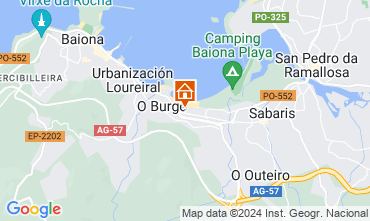 Mapa Baiona Apartamento 47354