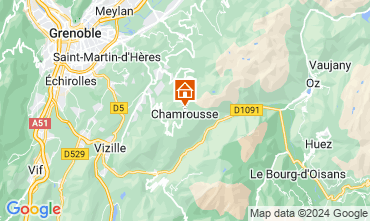 Mapa Chamrousse Chalet 742