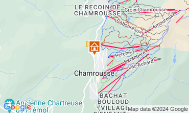 Mapa Chamrousse Chalet 742