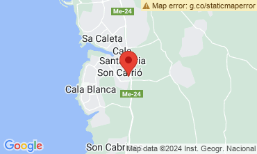 Mapa Ciutadella de Menorca Villa 127401