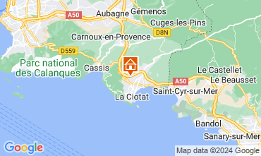 Mapa La Ciotat Apartamento 88233