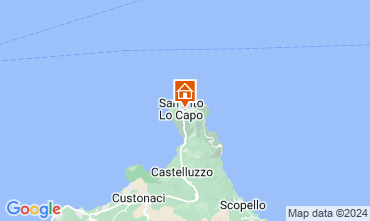 Mapa San Vito lo Capo Apartamento 109302