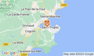 Mapa Saint Tropez Villa 128530