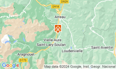 Mapa Saint Lary Soulan Apartamento 51814