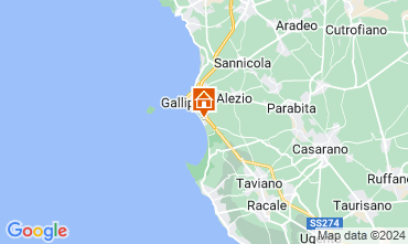 Mapa Gallipoli Villa 99084