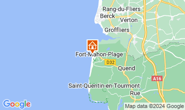 Mapa Fort Mahon Apartamento 128482