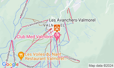 Mapa Valmorel Apartamento 55934