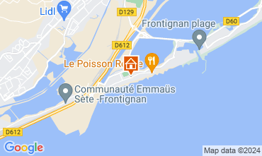 Mapa Frontignan Apartamento 95034