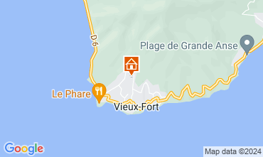 Mapa Vieux-Fort Villa 128686