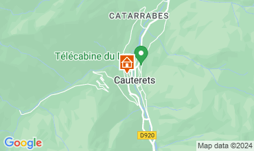 Mapa Cauterets Apartamento 4098