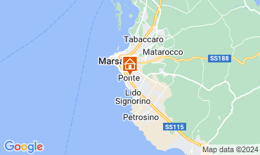 Mapa Trapani Villa 125348