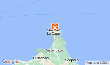 Mapa San Vito lo Capo Apartamento 114781