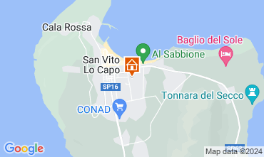 Mapa San Vito lo Capo Apartamento 114781