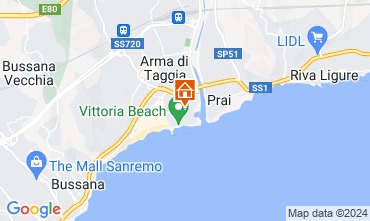 Mapa Sanremo Apartamento 73544