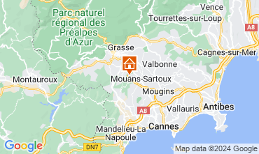 Mapa Cannes Casa 113345