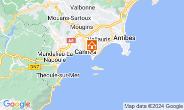 Mapa Cannes Apartamento 45923